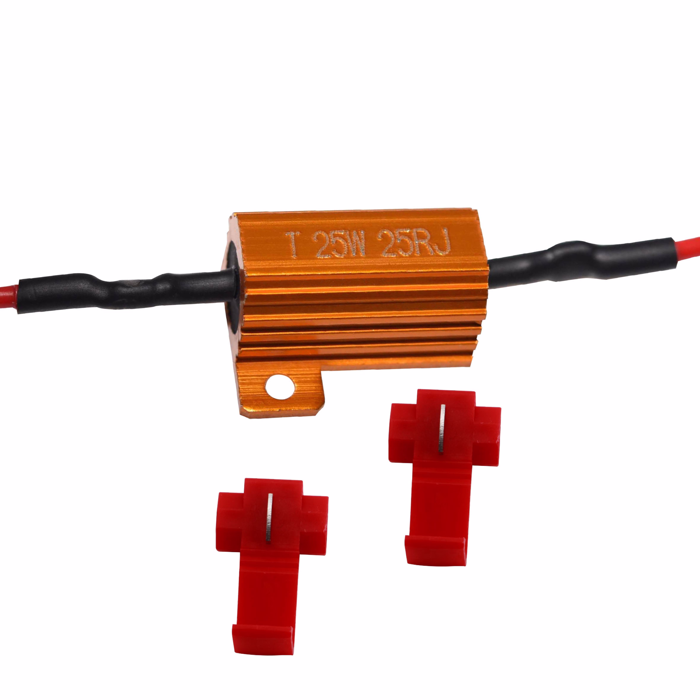 Image of 25 ohm resistor – Simulates a 6W load Image of 25 ohm resistor – Simulates a 6W load