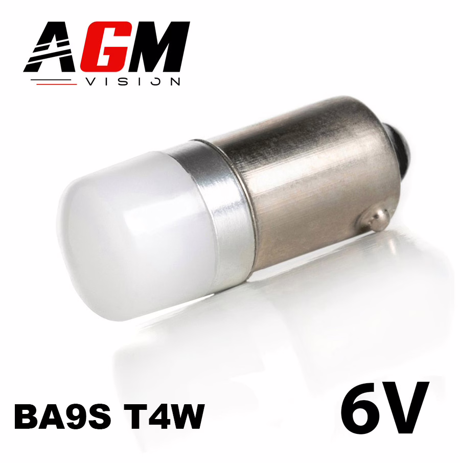 Imagem de Lâmpada LED T4W BA9S ANGEL 6V (Branco 6000K) Imagem de Lâmpada LED T4W BA9S ANGEL 6V (Branco 6000K)
