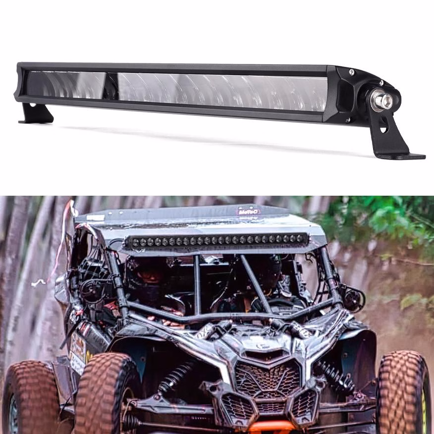 Barra de LED slim de espessura fina e 1 fileira