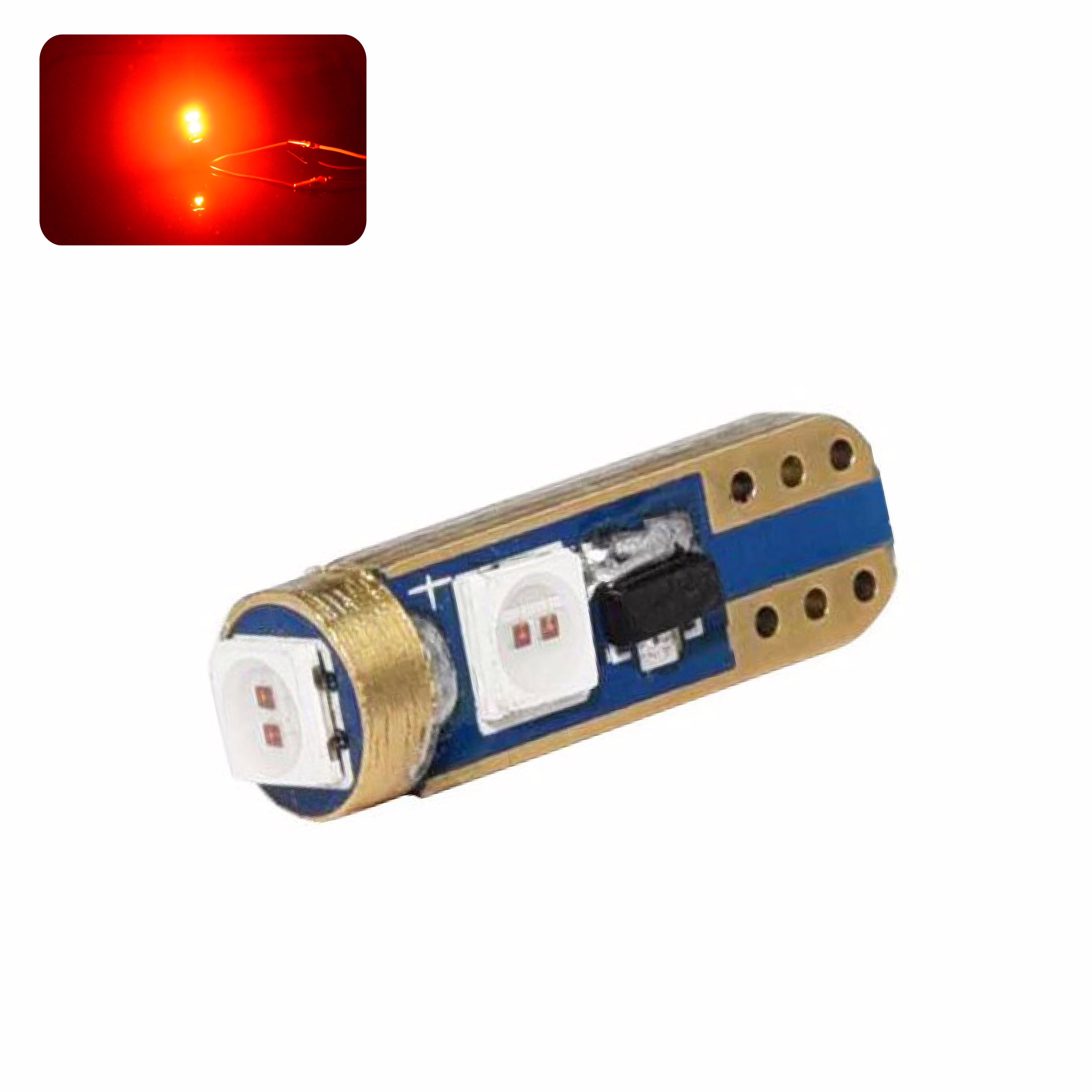 Image of T5-W1.2W SUPREME ROYAL LED Bulb (Red) Image of T5-W1.2W SUPREME ROYAL LED Bulb (Red)