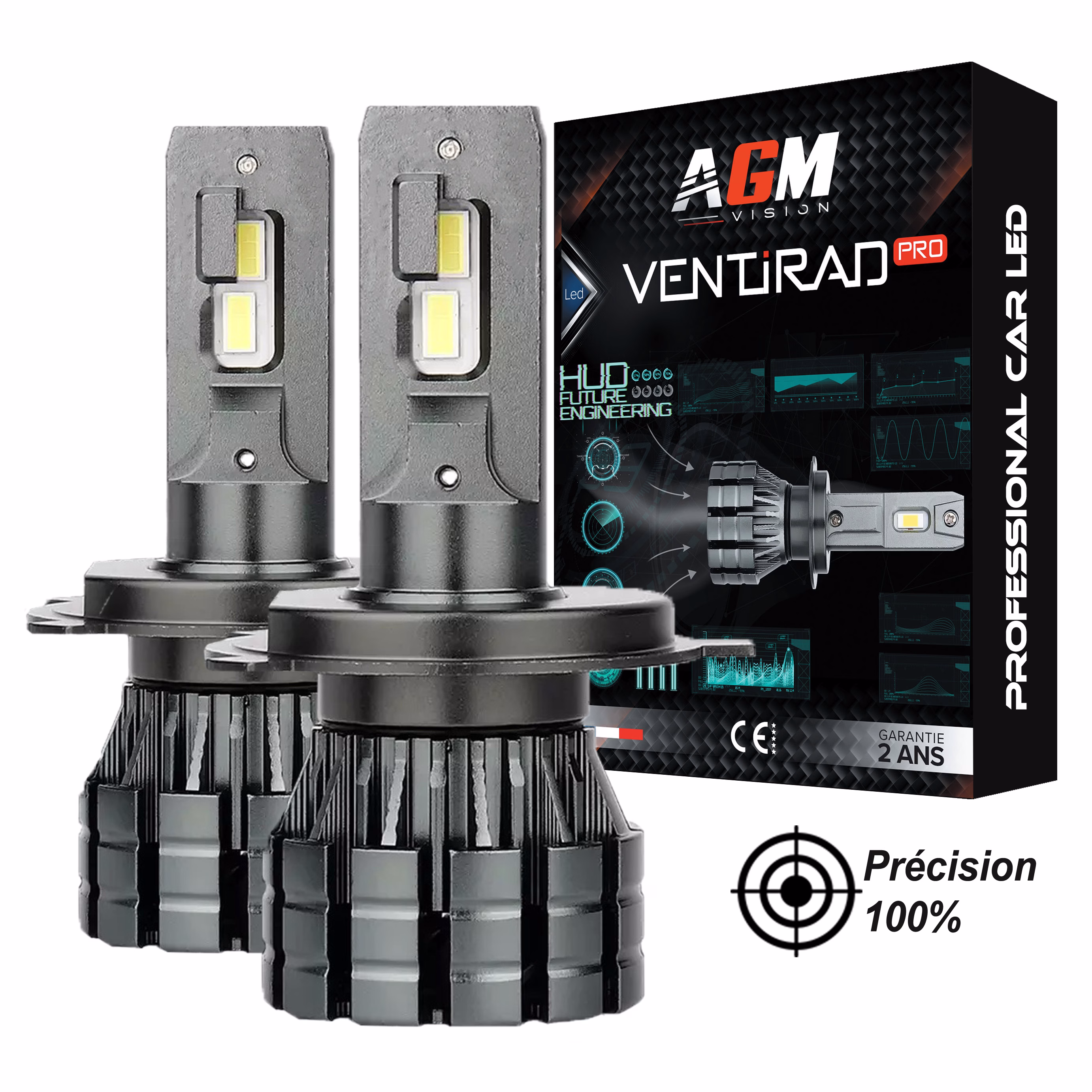 Imagen de Kit Bombillas LED HB2 9003 VENTIRAD PRO Imagen de Kit Bombillas LED HB2 9003 VENTIRAD PRO