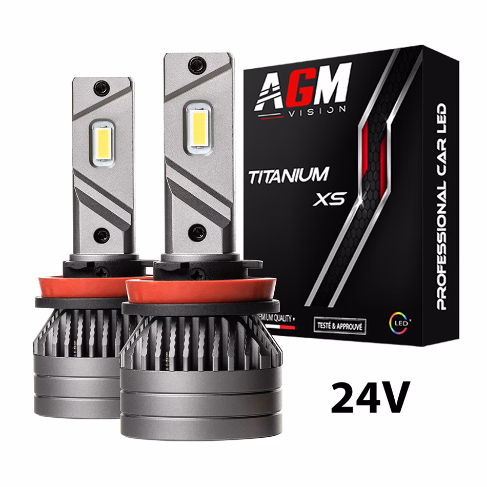 Afbeelding van LED Lampen Kit H8 TITANIUM XS 24V Afbeelding van LED Lampen Kit H8 TITANIUM XS 24V