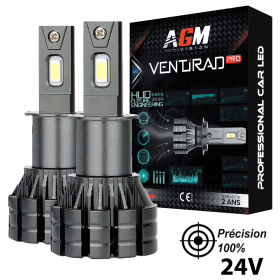 Bild von LED-Lampen-Kit H3 VENTIRAD PRO 24V