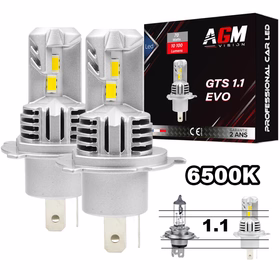 Immagine di Kit Lampadine LED H4 GTS 1.1 Slim Ventilato