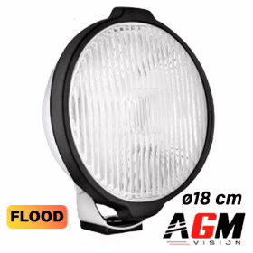Image de Projecteur antibrouillard 18 cm, boîtier chromé