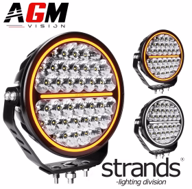 Imagem de FAROL DE LONGO ALCANCE STRANDS SIBERIA NIGHT RANGER 9" - ∅22CM