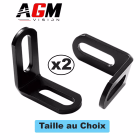 Image de PACK 2 SUPPORTS ÉQUERRE BARRE LED