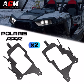 Immagine di CONFEZIONE 2 Supporti di Ricambio Ottici Faro Originale Polaris RZR