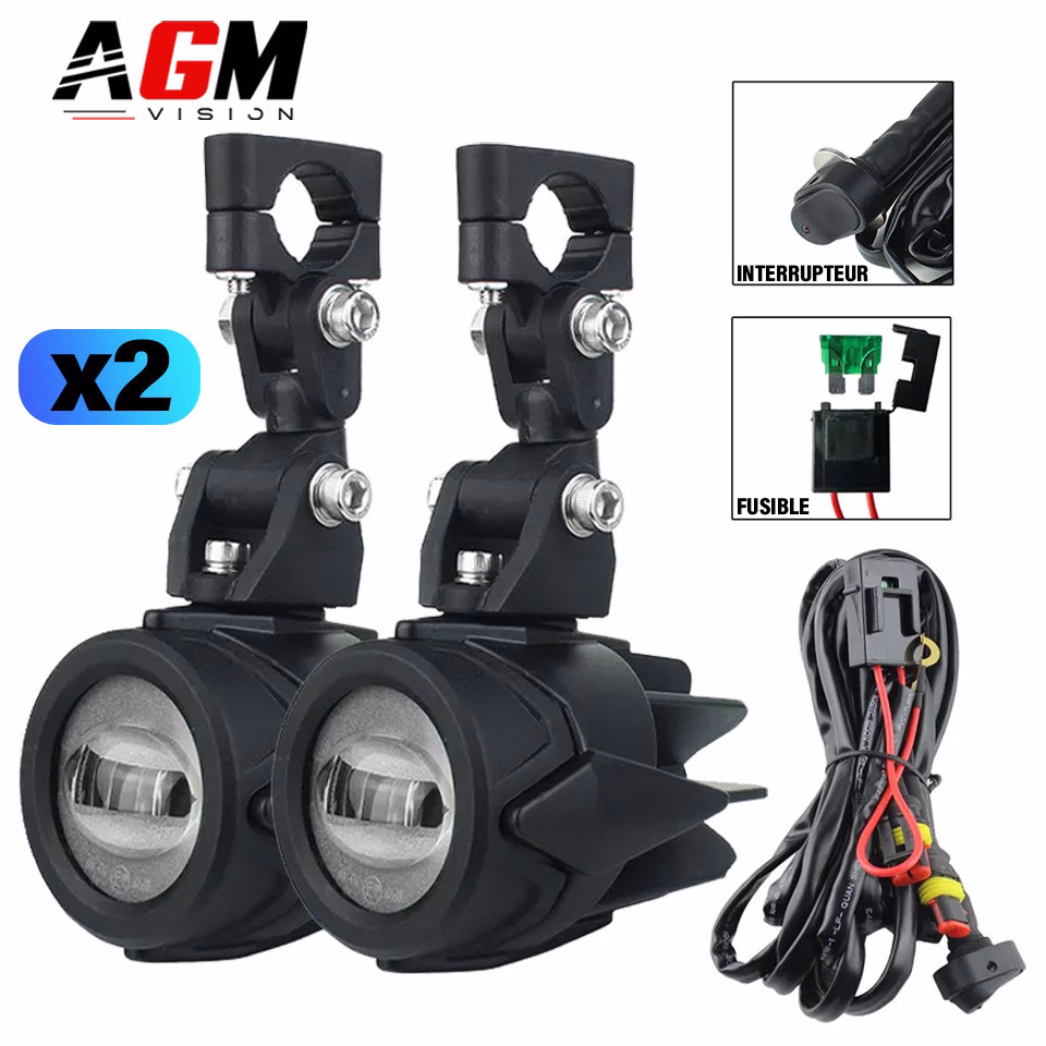 Immagine di KIT 2 FARI LED ANTINEBBIA PER MOTO Immagine di KIT 2 FARI LED ANTINEBBIA PER MOTO