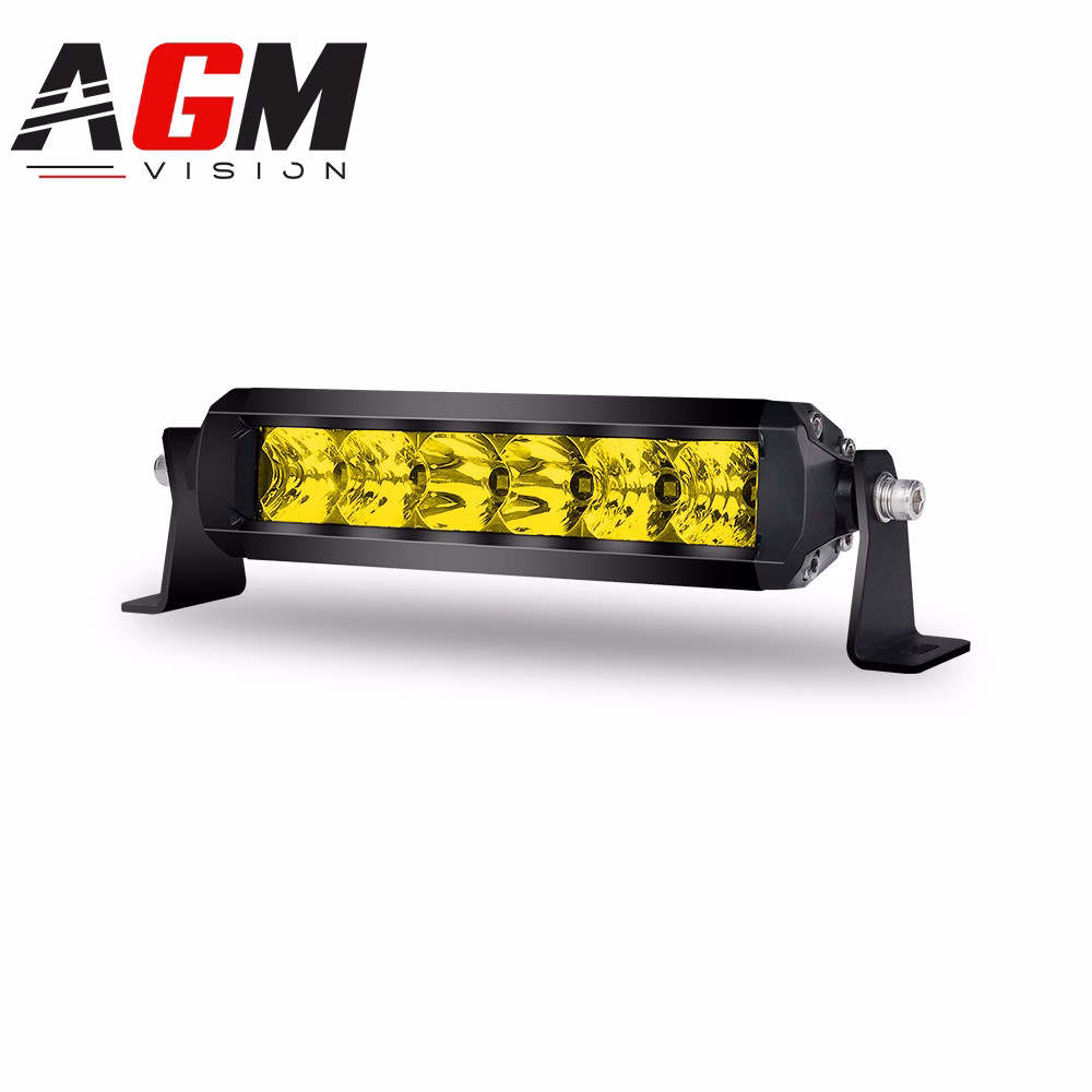 Image de Barre LED moto slim SP jaune 20 cm Image de Barre LED moto slim SP jaune 20 cm