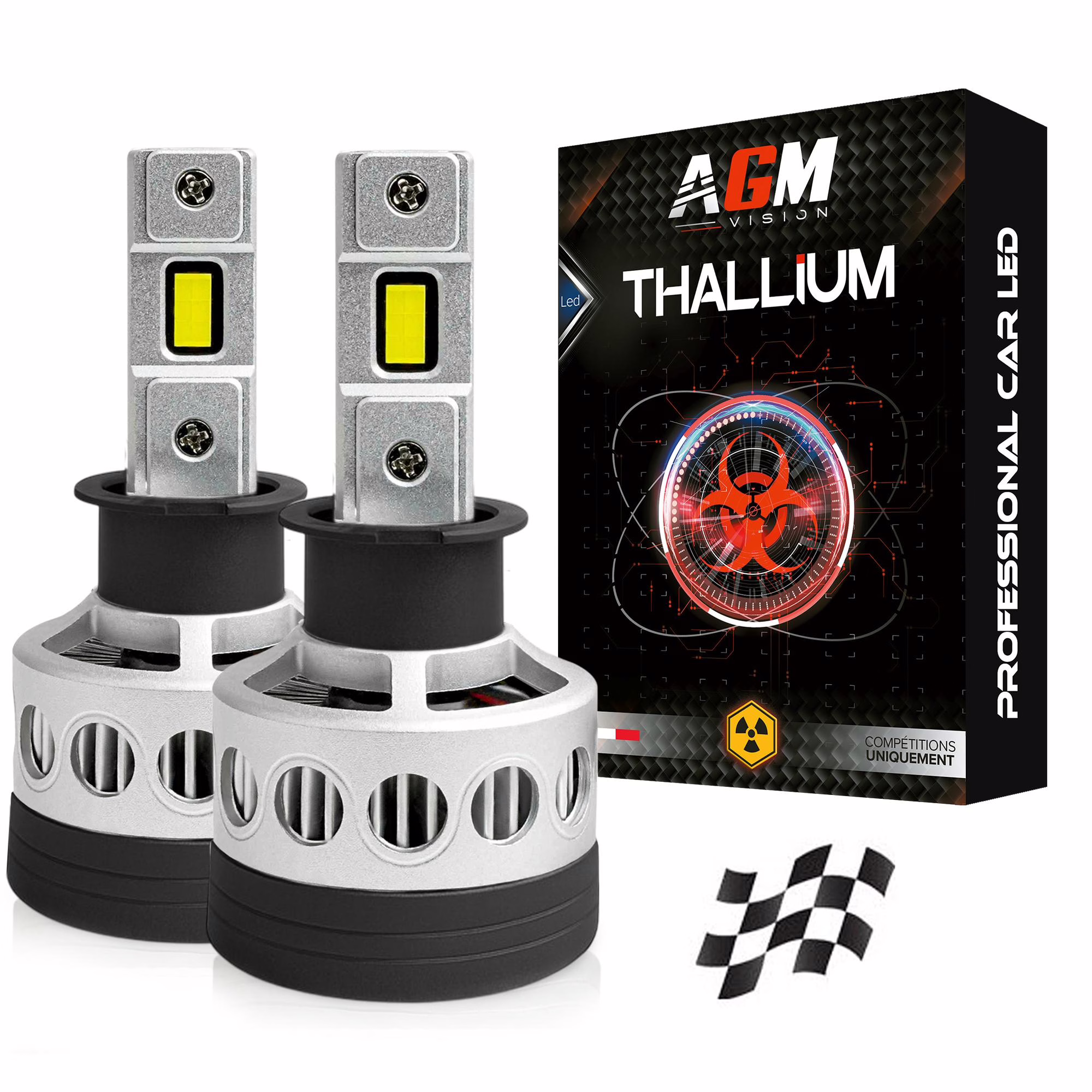Immagine di Kit Lampadine LED H3 THALLIUM Immagine di Kit Lampadine LED H3 THALLIUM