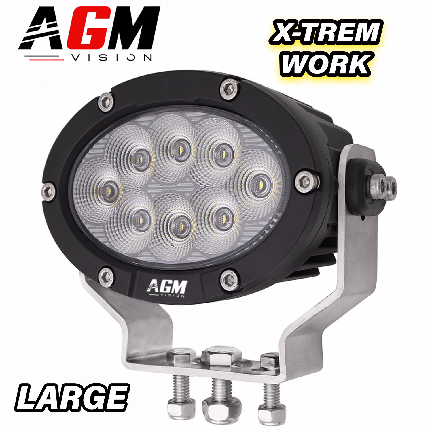 Immagine di FARO DA LAVORO LED OVALE X-TREM WORK FLOOD 80W Immagine di FARO DA LAVORO LED OVALE X-TREM WORK FLOOD 80W