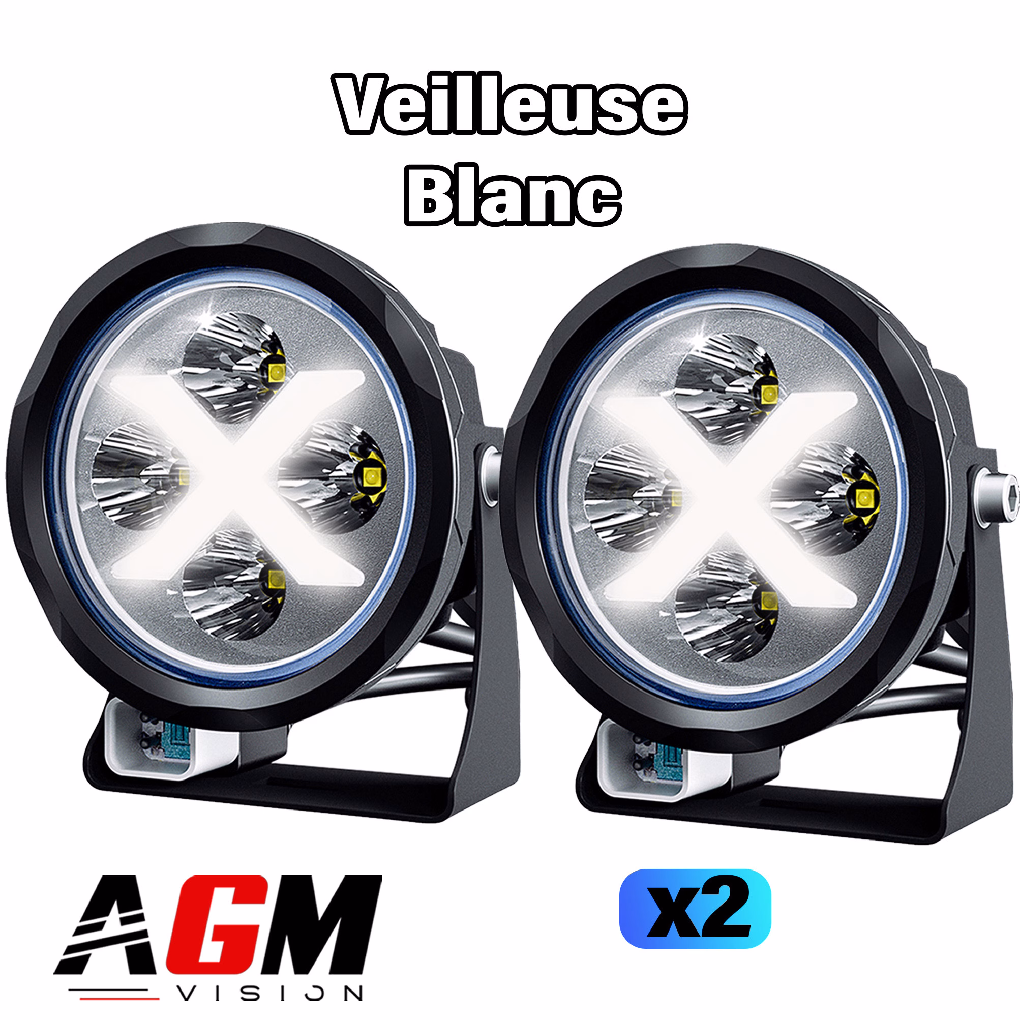 Immagine di KIT 2 FARI LED MOTO X-TECH COLORE O ARANCIONE A SCELTA Immagine di KIT 2 FARI LED MOTO X-TECH COLORE O ARANCIONE A SCELTA