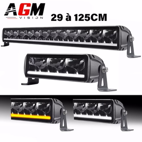 Bild von Dual Horizon LED-Leiste, Fernlicht, 29 bis 125CM, Standlicht Weiß und Orange