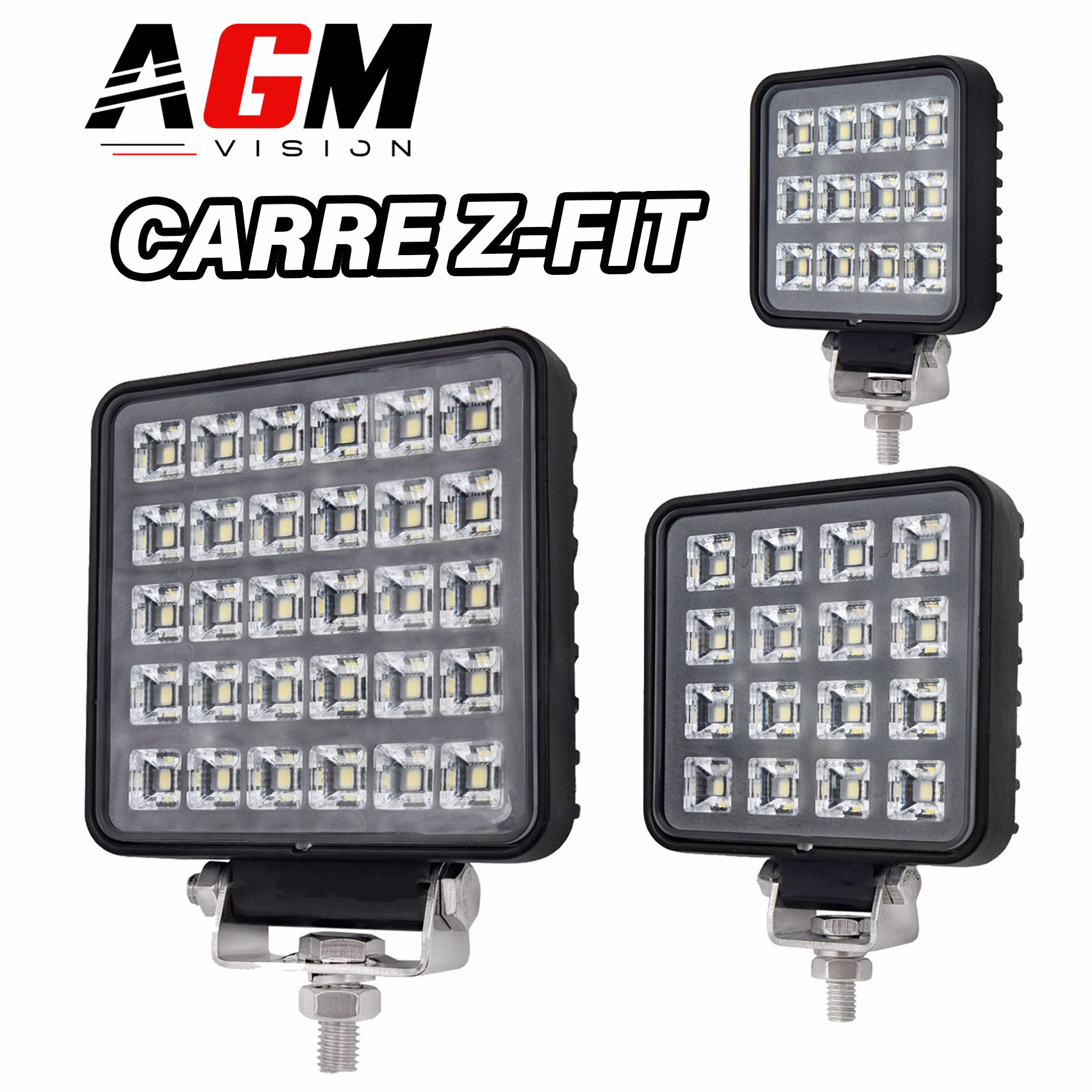 Afbeelding van LED WERKLAMP VIERKANT Z-FIT Afbeelding van LED WERKLAMP VIERKANT Z-FIT