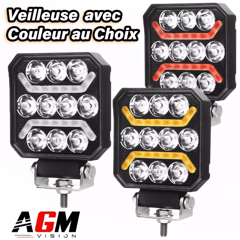 Afbeelding van LED WERKLAMP + DUAL DRL 20W Afbeelding van LED WERKLAMP + DUAL DRL 20W