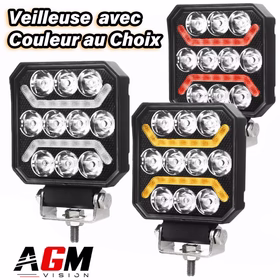 Afbeelding van LED WERKLAMP + DUAL DRL 20W