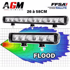 Afbeelding van SLIM RACER FLOOD LED BALK -26 tot 58CM