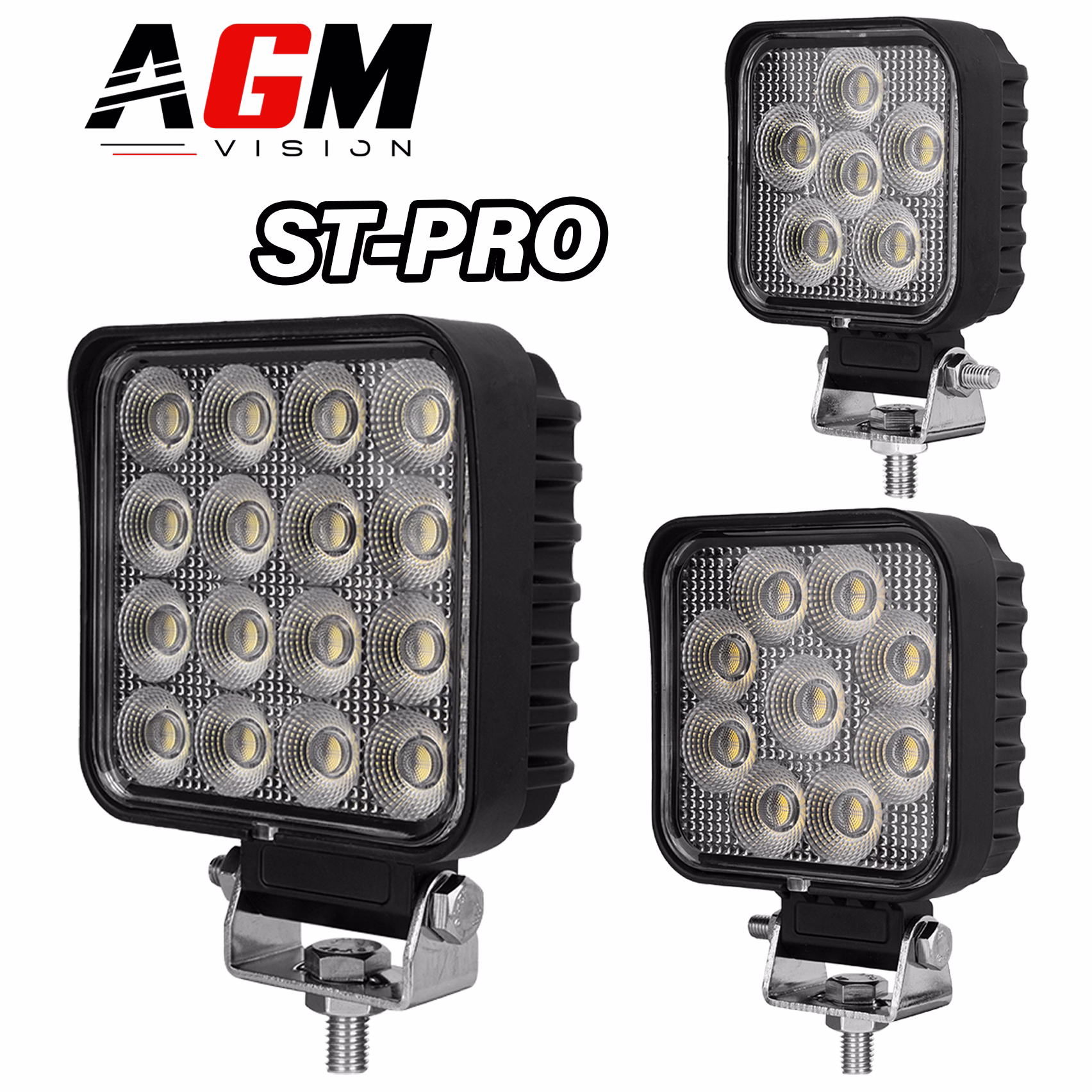 Afbeelding van LED WERKLAMP VIERKANT FLOOD ST-PRO Afbeelding van LED WERKLAMP VIERKANT FLOOD ST-PRO