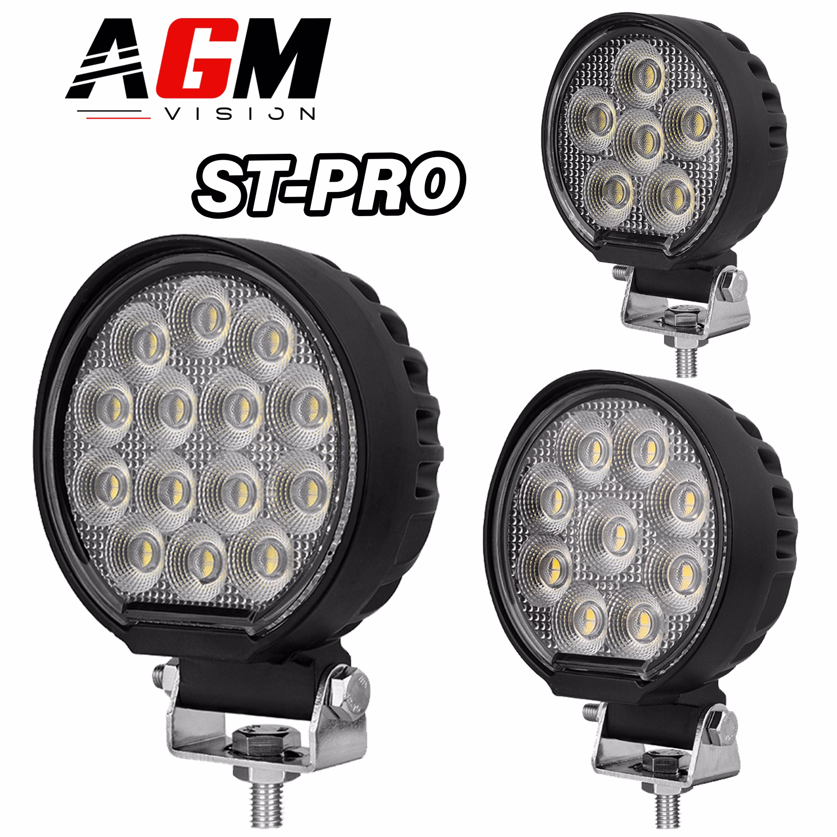 Immagine di FARO DA LAVORO LED ROTONDO FLOOD ST-PRO Immagine di FARO DA LAVORO LED ROTONDO FLOOD ST-PRO
