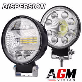 Afbeelding van Ronde LED extra koplamp VERSPREIDING