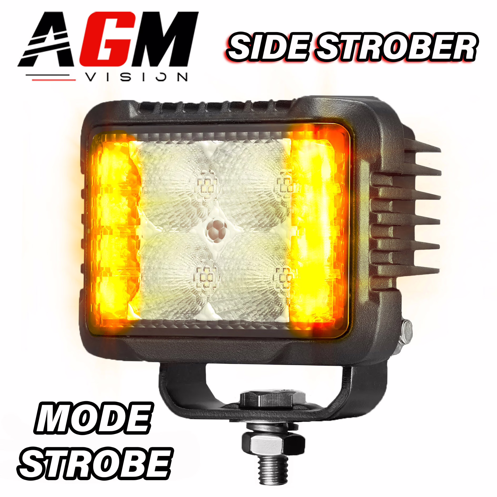 Afbeelding van ROBUSTE LED WERKLAMP SIDE STROBER 40 Watt Afbeelding van ROBUSTE LED WERKLAMP SIDE STROBER 40 Watt
