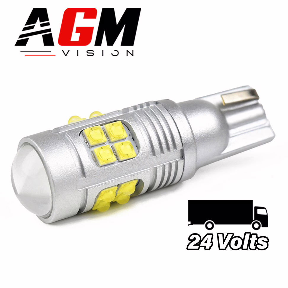 Image de Ampoule LED T10-W5W ULTIMA (Blanc) Camion 24 Volts Image de Ampoule LED T10-W5W ULTIMA (Blanc) Camion 24 Volts