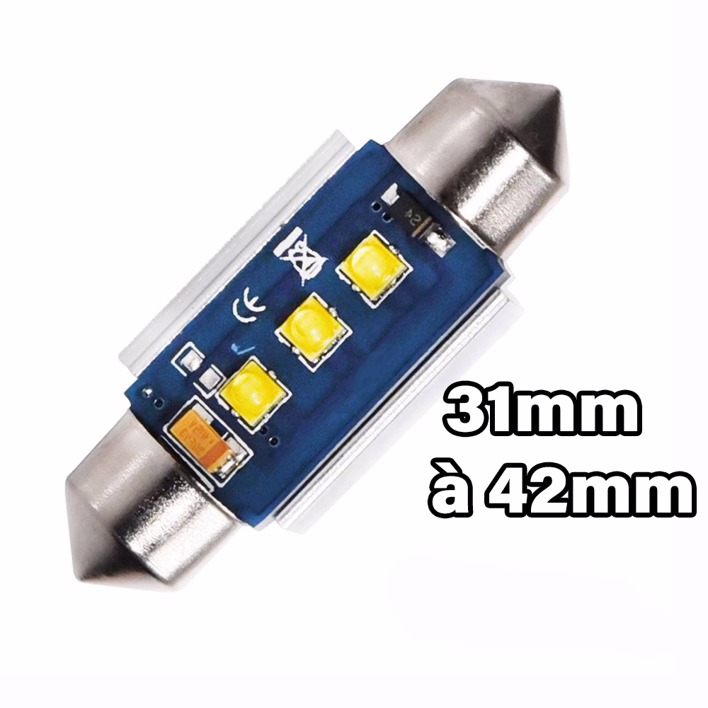 Immagine di Navetta LED ELITE (Bianco) C3W, C5W, C7W, C10W da 31 a 42mm Immagine di Navetta LED ELITE (Bianco) C3W, C5W, C7W, C10W da 31 a 42mm