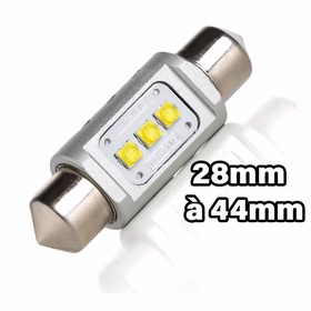 Imagem de Navette LED ENDURA GT (Branco): C3W, C5W, C7W, C10W de 28 a 44mm
