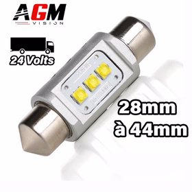 Bild von ENDURA GT LED-Kabinenleuchte für Nutzfahrzeuge (Weiß): C3W, C5W, C7W, C10W von 28 bis 44mm