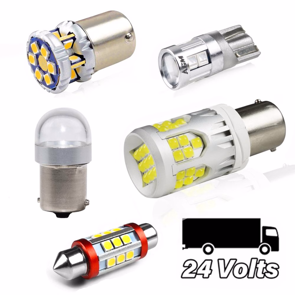Ampoule LED 24V pour poids lourd, usage extérieur/intérieur Ampoule LED 24V pour poids lourd, usage extérieur/intérieur