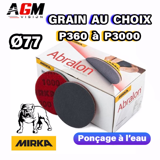 Imagem de Pack 20 Discos Abrasivos ABRALON Ø 77 MM Imagem de Pack 20 Discos Abrasivos ABRALON Ø 77 MM