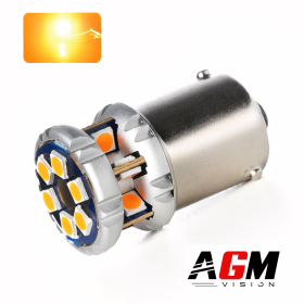 Imagem de Lâmpada LED R5W-R10W Mini Ultra Power Laranja