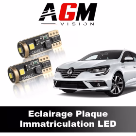 Bild von LED-Kennzeichenbeleuchtungsset Renault Megane 4 2016 bis 2023