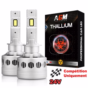 Bild von LED-Lampen-Kit H1 Thallium 24V, Wettbewerb, Ultra Leistungsstark, 170 WATT, 32 000 LUMEN