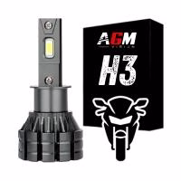 H3 LED bulb for motorcycle