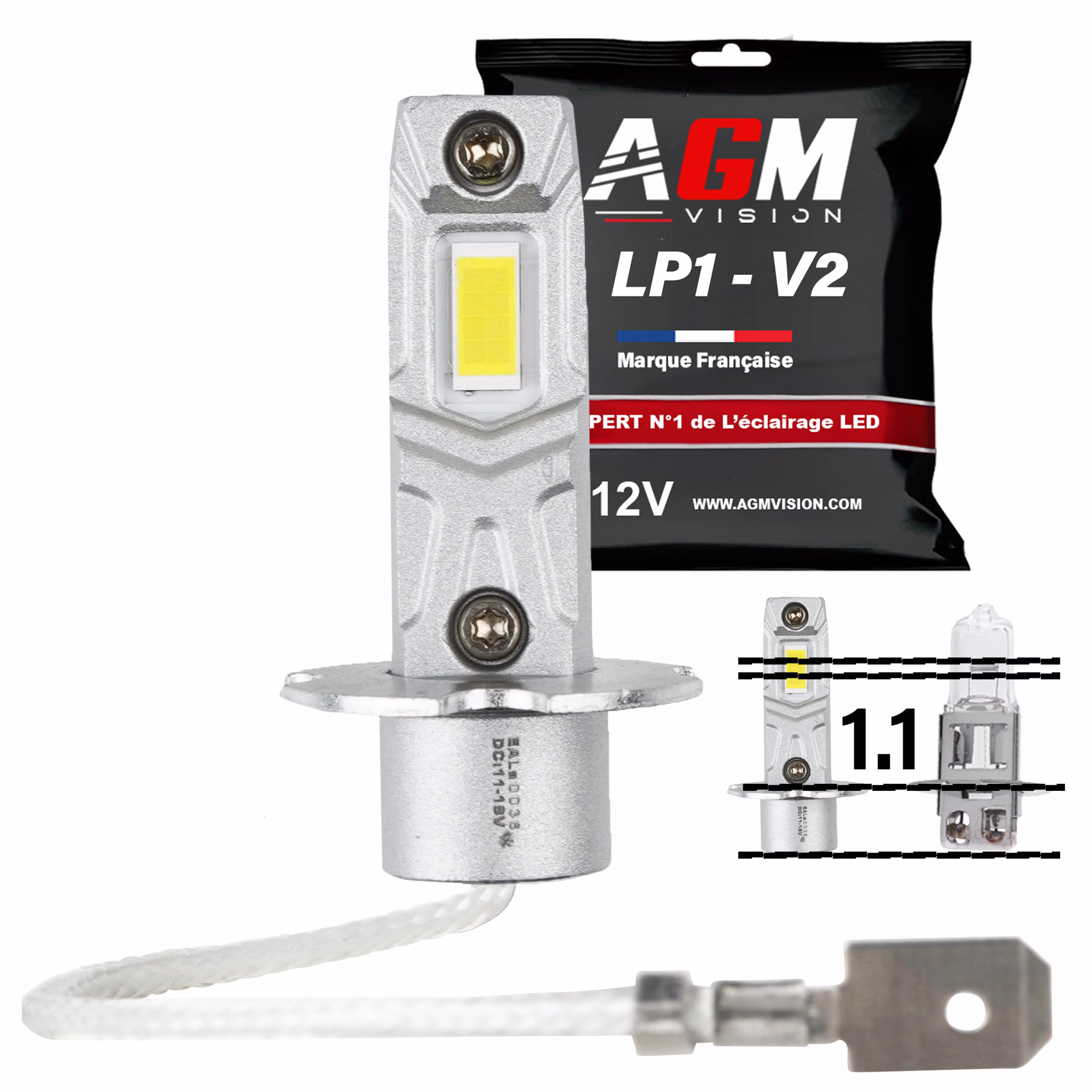 Image of H3 LP1 LED Bulb - V2 Image of H3 LP1 LED Bulb - V2