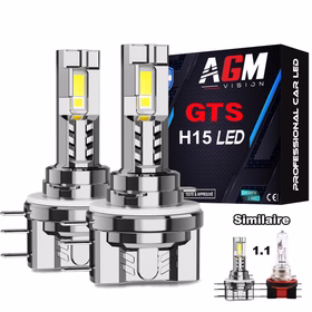 Image de Kit ampoules LED H15 GTS 1.1 SLIM ventilé
