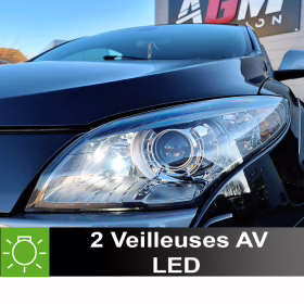 Imagem de PACK 2 Luzes de presença LED Renault Megane 3 ano 2008 - 2020