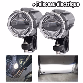 Immagine di KIT 2 FARI LED ANTINEBBIA PER MOTO MX PRO 40W