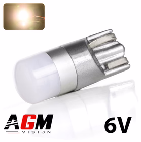 Image of T10-W5W ANGEL LED Bulb 6V (White 4000K)