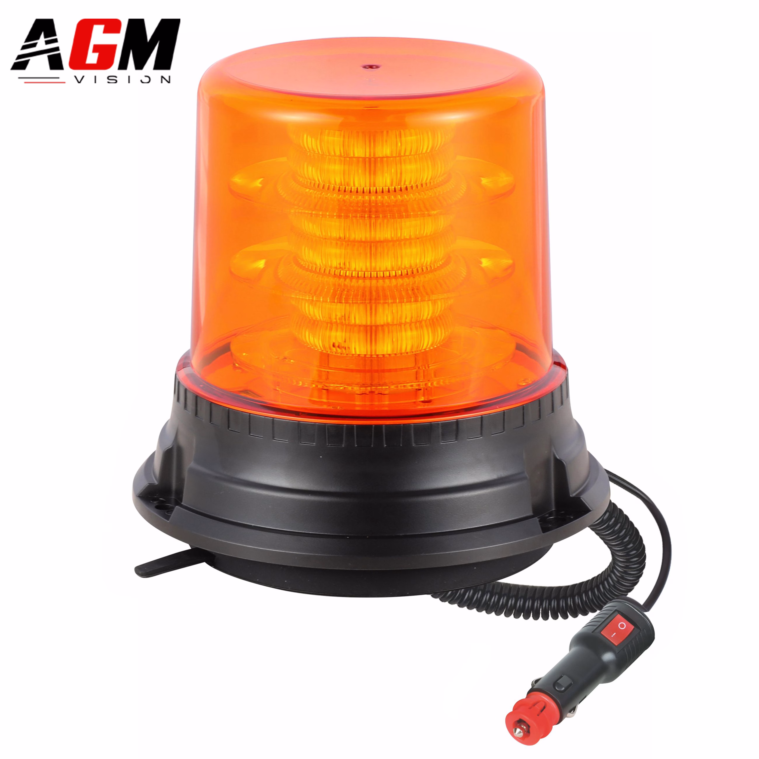 Imagen de Baliza LED Naranja Magnética 36W Imagen de Baliza LED Naranja Magnética 36W