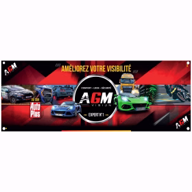 Image de Banderole publicitaire : améliorez votre visibilité AGM Vision