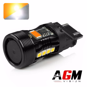 Imagem de Lâmpada LED P27/7W Vortek (Branco/Laranja)