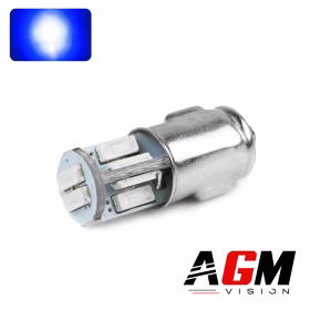 Bild von LED-Lampe BA7S ULTRA 360° (BLAU)