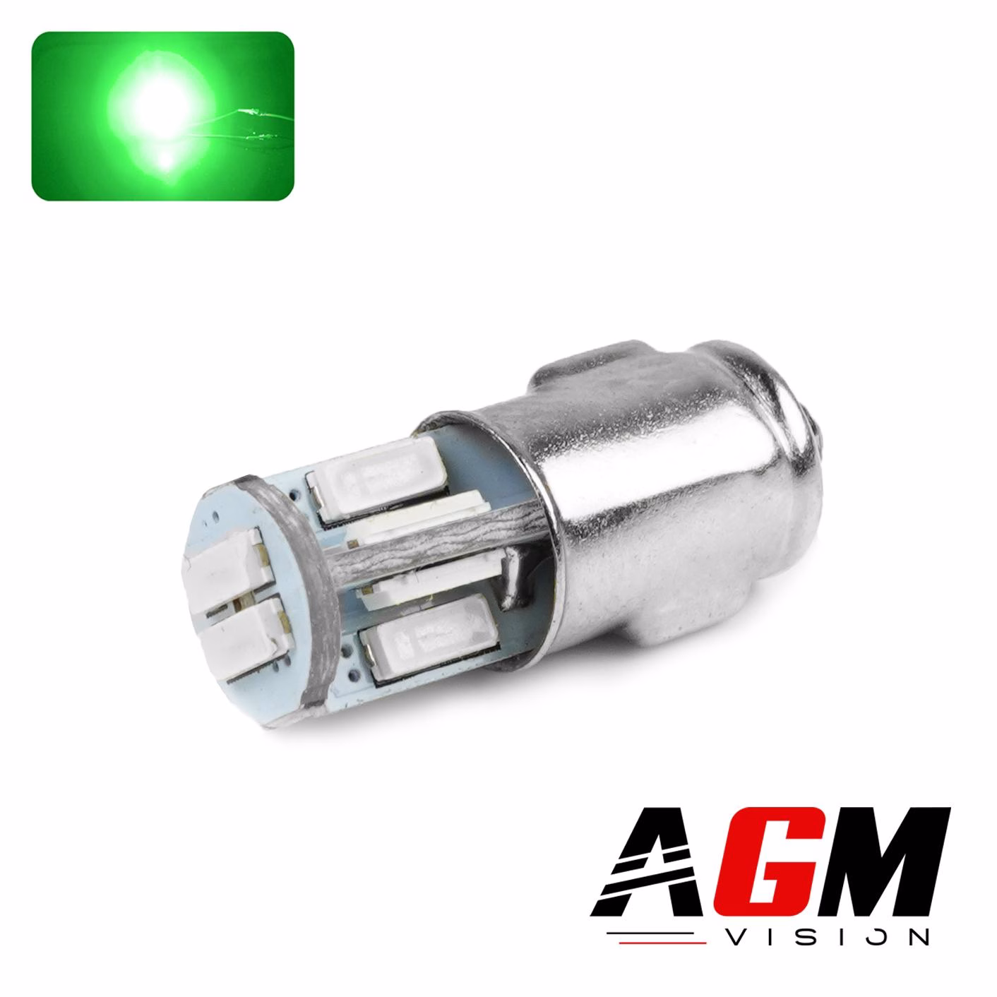 Bild von LED-Lampe BA7S ULTRA 360° (GRÜN) Bild von LED-Lampe BA7S ULTRA 360° (GRÜN)