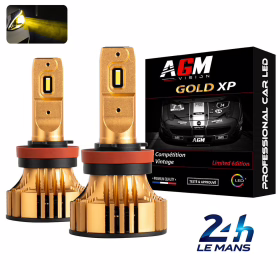 Image de Kit Ampoules LED H8 GOLD XP