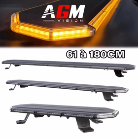 Image of Dark Slim Boost Series Orange LED Beacon Lightbar