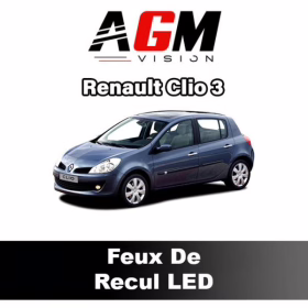 Image de PACK LED Feux de Recul Renault Clio 3 de 2005 à 2014