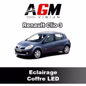 Image de PACK LED Éclairage Coffre Renault Clio 3 de 2005 à 2014